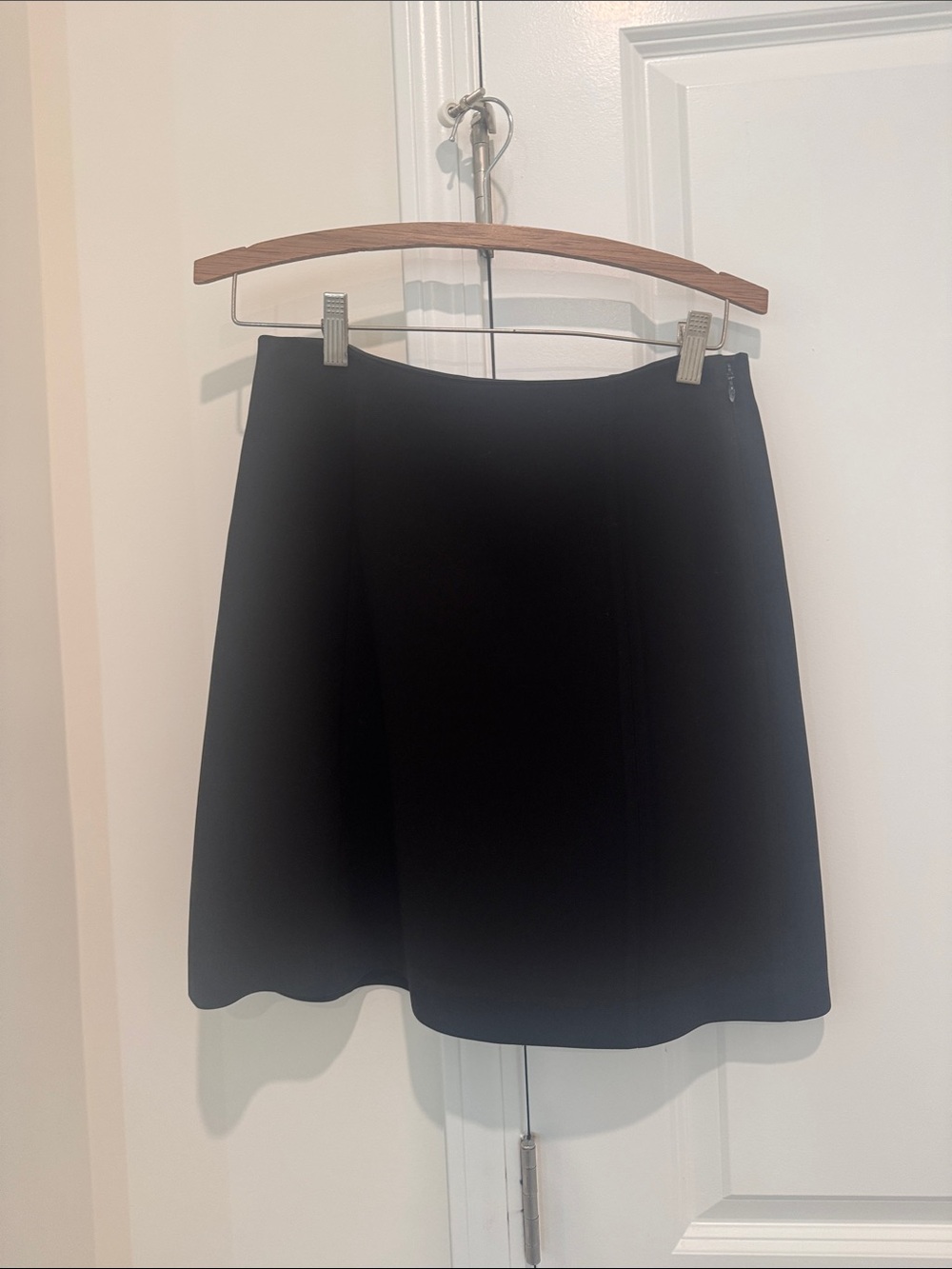 Babaton Black A-Line Skirt